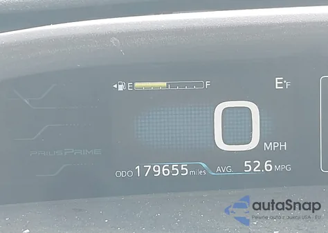 2017 Toyota Prius Prime Advanced из США, поврежденный, VIN JTDKARFP9H3036617